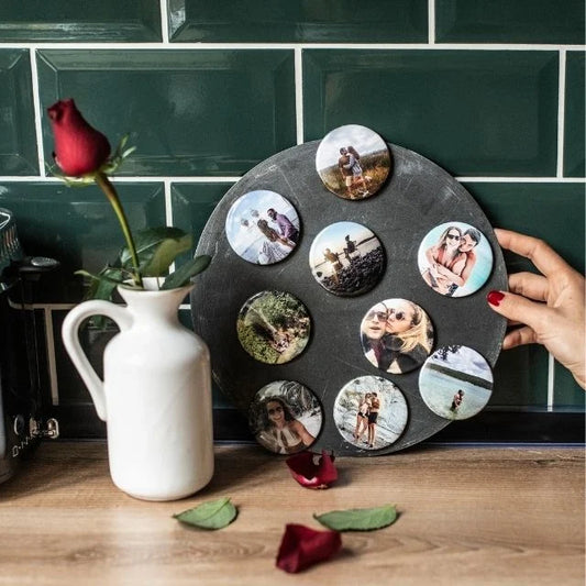 2.5" Circle Photo Magnets